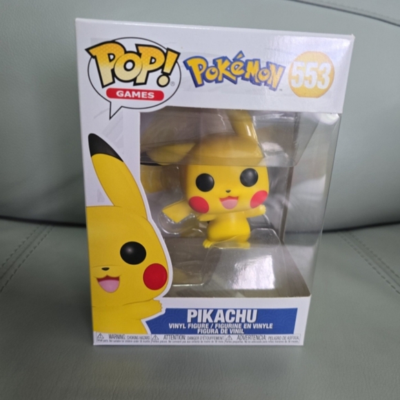 Pikachu Pokémon Funko Pop 553 New - Picture 1 of 4